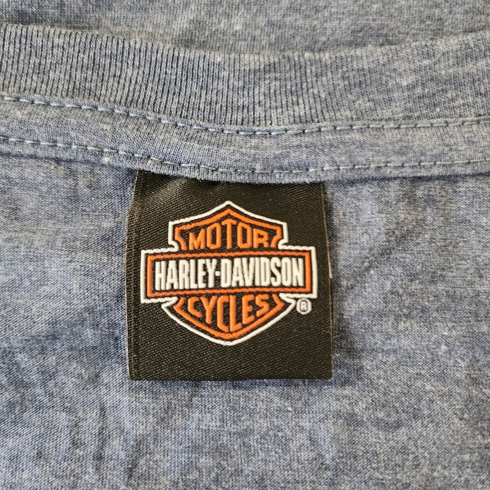Harley Davidson Women's Shirt Size Large *See Measurements* Sacramento Cali - Picture 3 of 7